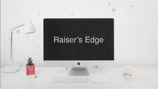 Raisers Edge Basics Overview  General and Simple Introduction [upl. by Ellenaj]