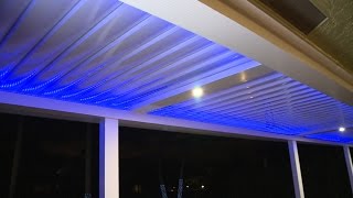 The power of a pergola Powered Louver Roof Systems [upl. by Jacquette268]