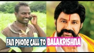 Balakrishna viral phone call  fan irritating Balakrishna  Balakrishna Abused fan [upl. by Fleece977]