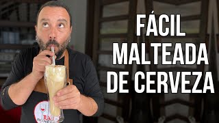 ¡¿Cómo hacer una Malteada de Cerveza  Receta Rápida y Deliciosa [upl. by Pieter711]