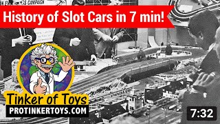 History of Slot Cars in 7 min VLOG [upl. by Winstonn]