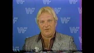 Bobby Heenan Las Vegas Hype Promo March 1987 [upl. by Vilhelmina]