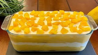 Mango Dessert Recipe Simple And Easy Mango Dessert [upl. by Eggleston]