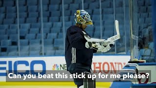 NHL Goalies Micd Up Part 2 [upl. by Keisling792]