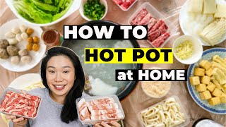 How To Make Hot Pot at Home Hot Pot Recipe amp Ingredients Easy Dinner Ideas [upl. by Bartholemy130]