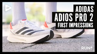 ADIDAS ADIZERO ADIOS PRO 2  First Impressions  The Best Racing Shoe of 2021 [upl. by Gerhan]