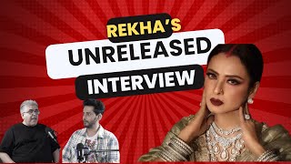 RAJEEV MASAND on REKHA’s UNRELEASED INTERVIEW  REKHA [upl. by Nodnahs783]