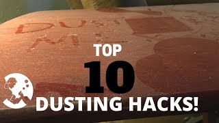 My Top 10 Dusting Hacks  How To Dust Your Home [upl. by Annaoy]