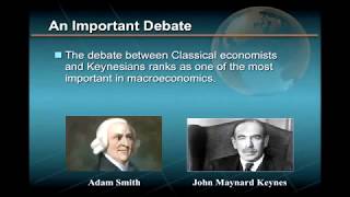 Classical and Keynesian Economics  CrushCourse official [upl. by Hayashi]