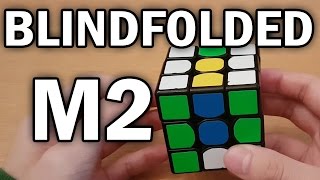 Rubiks Cube Blindfolded M2 Method Tutorial [upl. by Erbes]