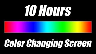 Color Changing Screen  Mood Led Lights 10 Hours [upl. by Aciamaj]