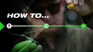 How To Tie Danny Fairbrass Spinner D Rig For Wafters  Korda Carp Fishing [upl. by Wyler536]