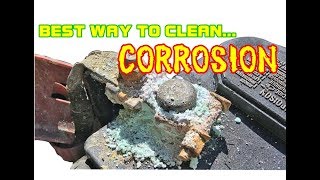 ⭐ BEST Way To SAFELY Clean Corrosion Off The Battery [upl. by Steve155]