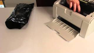 How to replace Samsung Toner Cartridge MLTD101S from Printer ML2165W [upl. by Avek]