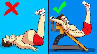 5 Lower Ab Exercises YOURE DOING WRONG [upl. by Ennayoj]