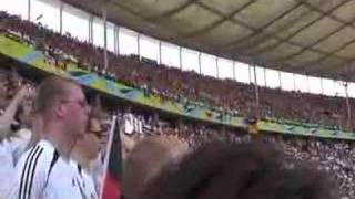 German anthem in Olympiastadion [upl. by Purpura]