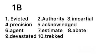 Worldly Wise Book 7 Lesson 1 Answers [upl. by Alec]