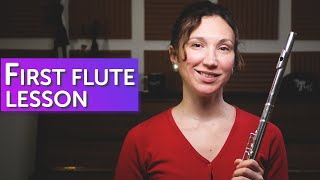 YOUR FIRST FLUTE LESSON  The Flute Channel TFC [upl. by Dupin]