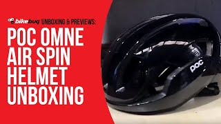 POC Omne Air Spin Road Helmet Unboxing  Bikebug [upl. by Long253]