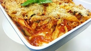 SIMPLE amp DELICIOUS PASTA BAKE How to [upl. by Dnalyar]