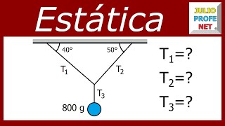 Problema de estática [upl. by Cecilla]