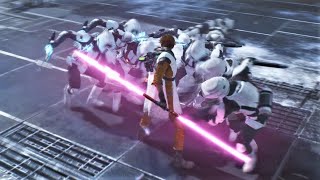 EPIC SaberForce Moments amp Combat Gameplay  Star Wars  Jedi Fallen Order [upl. by Wilhelm]