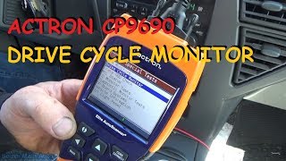 Drive Cycle Feature On The Actron CP9690 [upl. by Enilarak301]