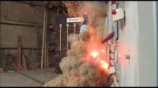 Arc Flash Test  UniFirst [upl. by Cower]