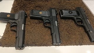 TT 30 ChineseRussian Pistol vs MSD 30 Falcon 762 Pistol [upl. by Fidelia]