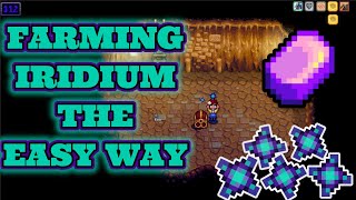 How To Farm Iridium Ore In Stardew Valley  Easy Method [upl. by Eytak]