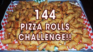 Giligins 144 Totinos Pizza Rolls Challenge in Scottsdale Arizona [upl. by Raveaux]