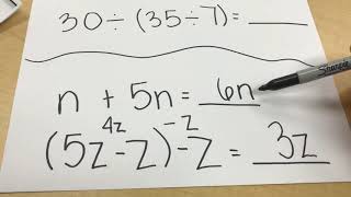 Algebraic Notation for Fourth Grade [upl. by Yauqaj]