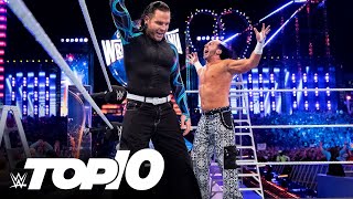 The Hardy Boyz’s greatest moments WWE Top 10 June 3 2021 [upl. by Rodina]