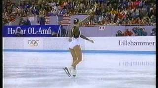 Nancy Kerrigan USA  1994 Lillehammer Figure Skating Ladies Technical Program [upl. by Echo945]