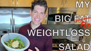 The Big Salad  How I lost 30 Pounds in 90 Days [upl. by Itsuj582]