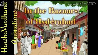 In the bazaars of Hyderabad  SelfAnimated MHVanimations [upl. by Ariajaj624]