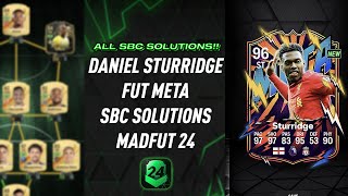 DANIEL STURRIDGE  ALL 16 SBCS  Easiest Way Possible  MadFUT 24 [upl. by Onihc35]