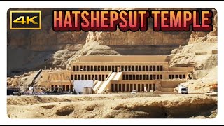 HATSHEPSUT TEMPLE Luxor 4K Valley of the Kings  Queens Mortuary Tomb Pharaoh  Egypt [upl. by Fiore]