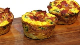 Mini Breakfast Souffles  Lynns Recipes [upl. by Obbard]