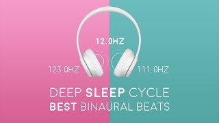 PRIME Binaural Beats for Deep Sleep Healing Sleep Cycle 90 Minutes [upl. by Drawdesemaj]