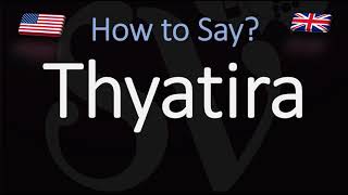 How to Pronounce Thyatira CORRECTLY [upl. by Fagin215]