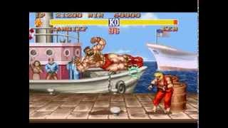 Street Fighter II  The World Warrior SNES  Zangief Hardest [upl. by Dj]