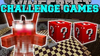 Minecraft GREMLINS CHALLENGE GAMES  Lucky Block Mod  Modded MiniGame [upl. by Mayhew]