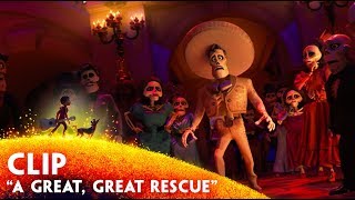 A Great Great Rescuequot Clip  DisneyPixars Coco [upl. by Emelda]