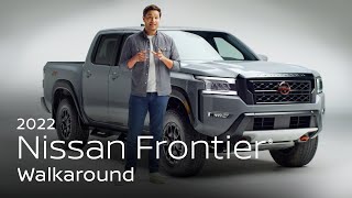 2022 Nissan Frontier Walkaround [upl. by Warfield]