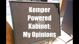 Kemper Powered Kabinet  Overview and Opinions [upl. by Ilana]