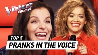 Superstars PRANK The Voice coaches with unexpected Audition [upl. by Zeitler645]