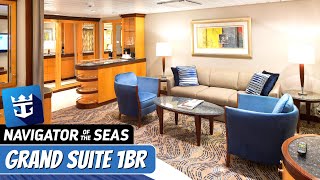 Navigator of the Seas  Grand Suite Full Walkthrough Tour amp Review 4K  Royal Caribbean [upl. by Torrence]