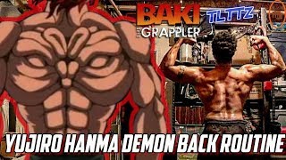 Yujiro Hanma Ogre Demon Back Training  BAKI Tough Like The Toonz EP 37 [upl. by Ermine]