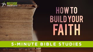 How To Build Faith in Jesus  The 5Minute Bible Study [upl. by Henriette]